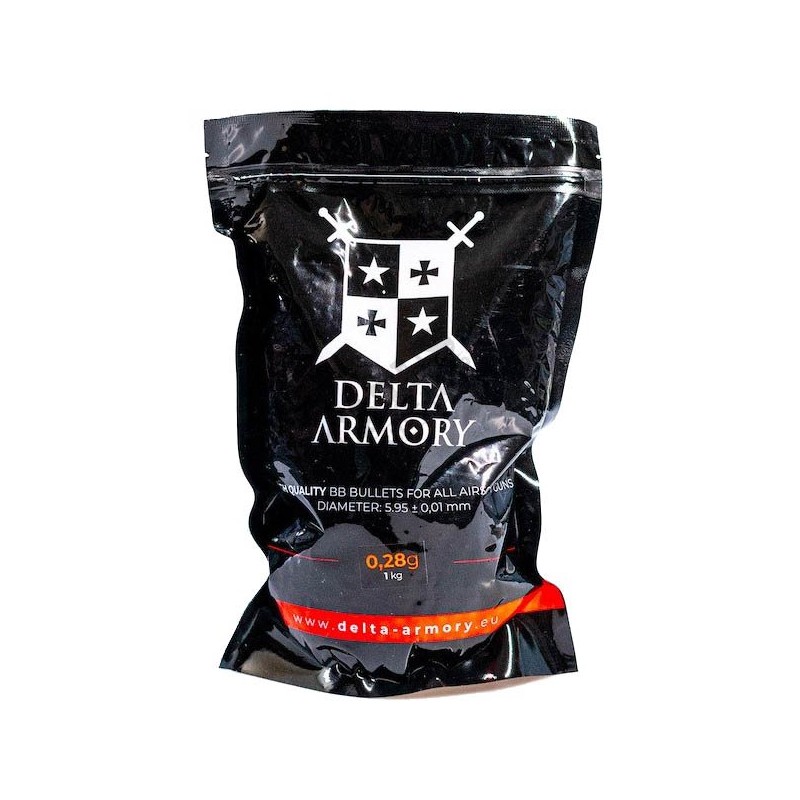 AIRSOFT BB KROGLICE DELTA 0,28G 3570 PCS 1KG