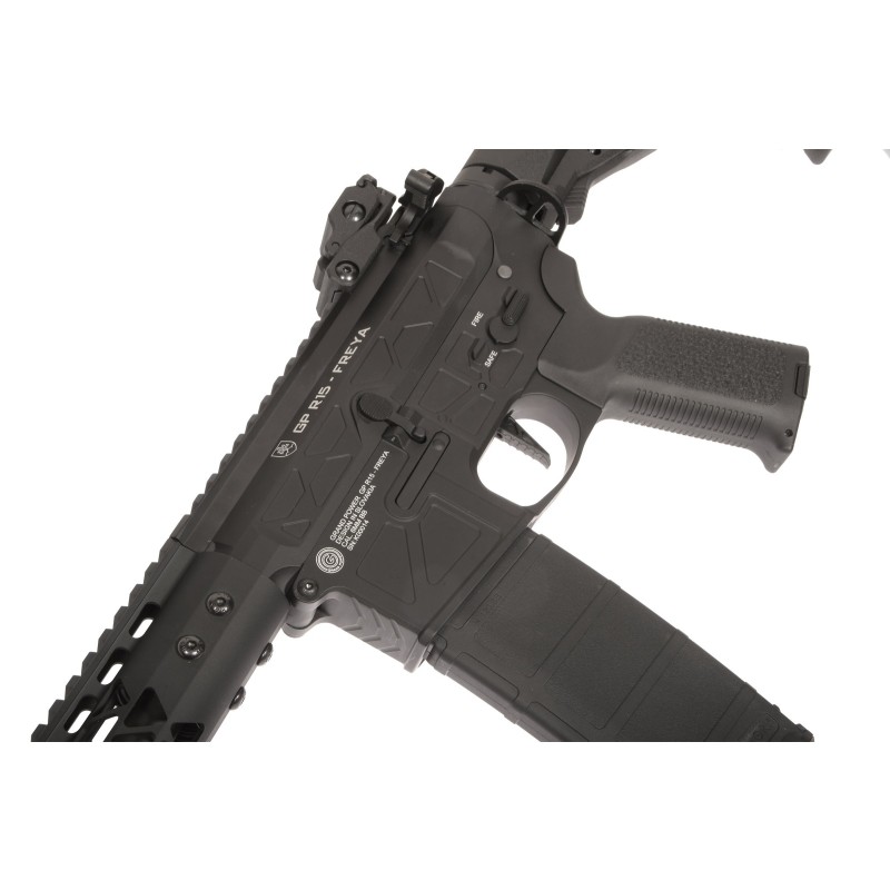 AIRSOFT ELEKTRO PUŠKA DELTA ARMORY FREYA A21 Gen.2 SKELETON ČRNA