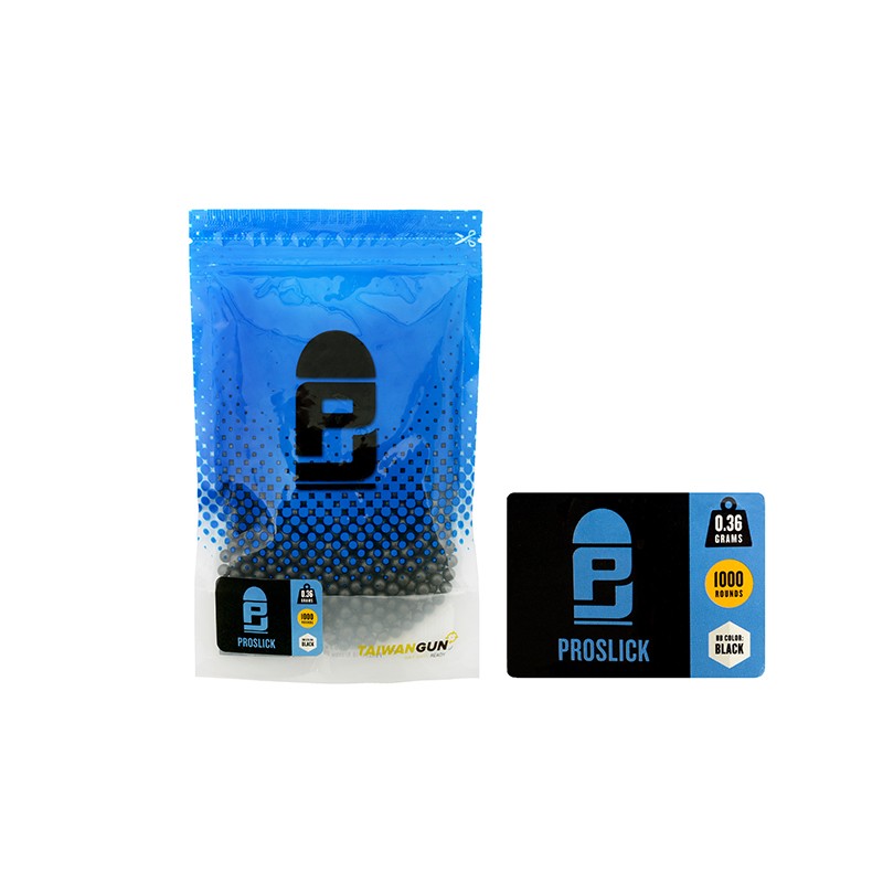 AIRSOFT BB KROGLICE KROGLICE 0,36  P&J PROSLICK 1000 PCS