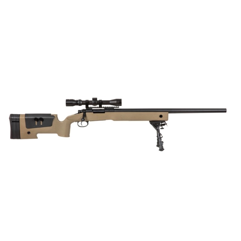 AIRSOFT OSTROSTRELNA PUŠKA SPECNA ARMS SA-S02 CORE TAN SET