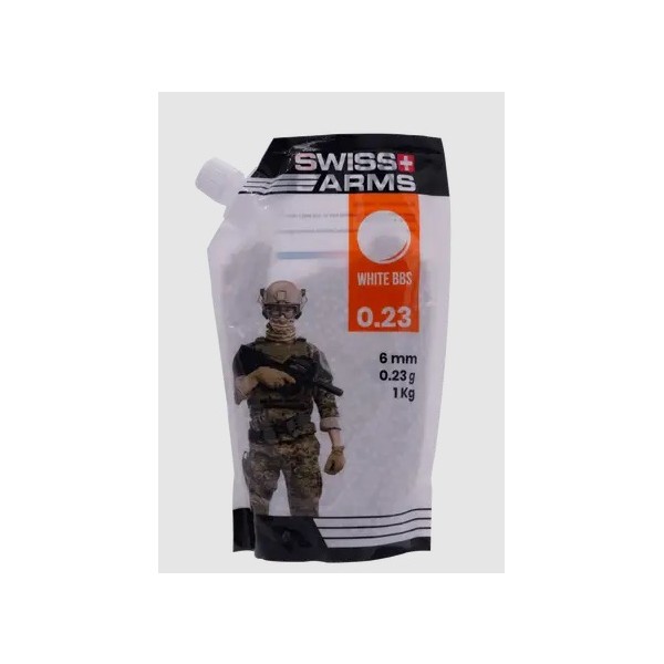 AIRSOFT BB KROGLICE SWISS ARMS 0.23G 1KG