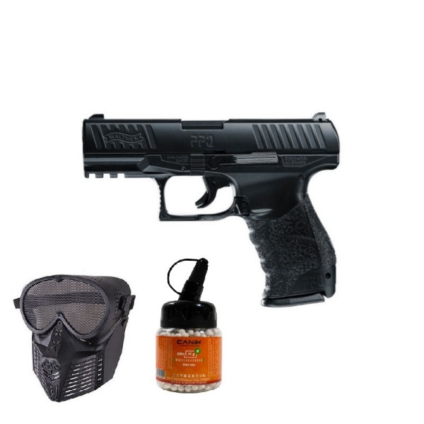 SUPER PAKET! AIRSOFT VZMETNA PIŠTOLA WALTHER PPQ UMAREX