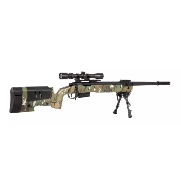 AIRSOFT OSTROSTRELNA PUŠKA SPECNA ARMS S03 CORE MULTICAM SET