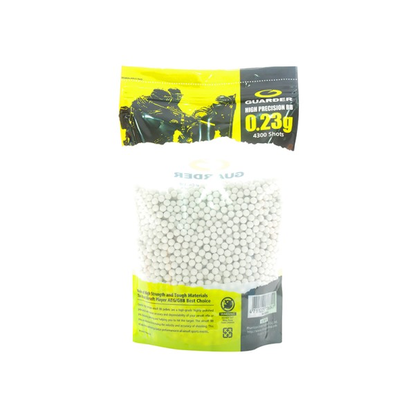 AIRSOFT BB KROGLICE GUARDER HIGH PRECISION MADE 0.23G 4300 PCS