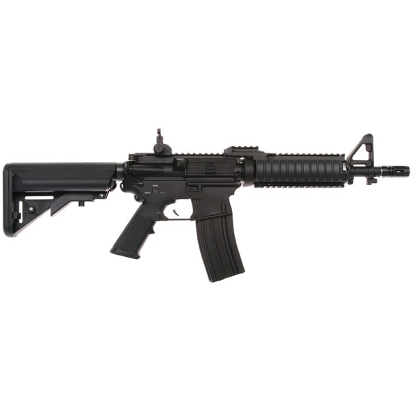 AIRSOFT ELEKTRO PUŠKA CYMA M4 CQBR RIS II FULL METAL