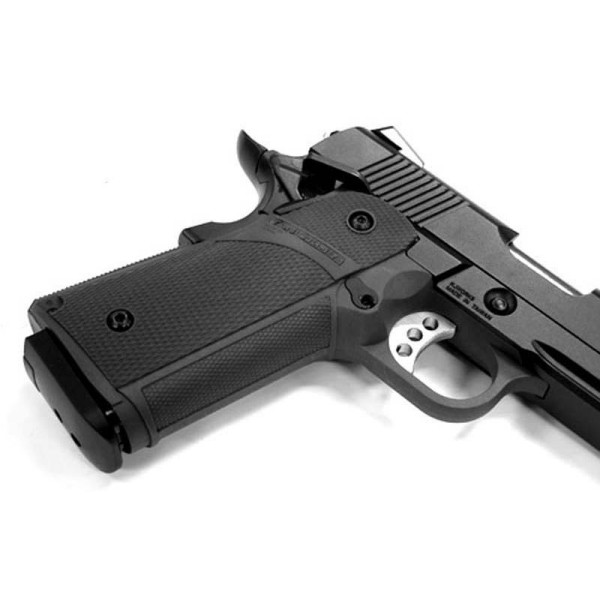 AIRSOFT TRZAJNA PLINSKA PIŠTOLA KJ WORKS HI-CAPA GREEN GAS