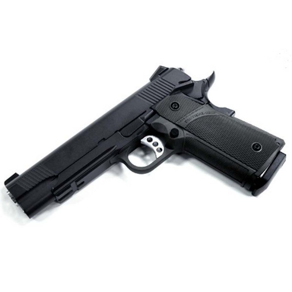 AIRSOFT TRZAJNA PLINSKA PIŠTOLA KJ WORKS HI-CAPA GREEN GAS