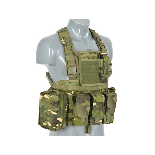 TAKTIČNI JOPIČ CHEST RIG HARNESS 8F CAMO