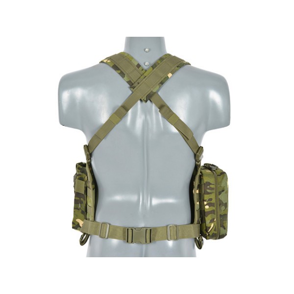 TAKTIČNI JOPIČ CHEST RIG HARNESS 8F CAMO