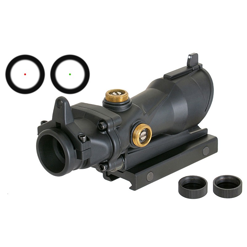 AIRSOFT OPTIČNI MERILEC RED DOT ACOG 1X32 RED/GREEN BLACK STAR