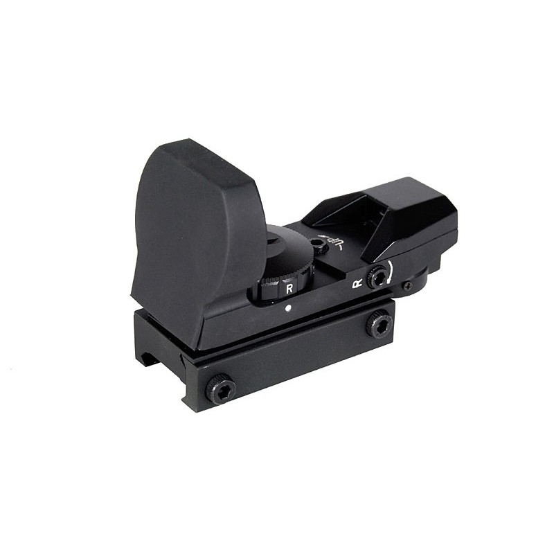 AIRSOFT OPTIČNI MERILEC RED DOT HOLO 1X30 RED/GREEN BLACK STAR