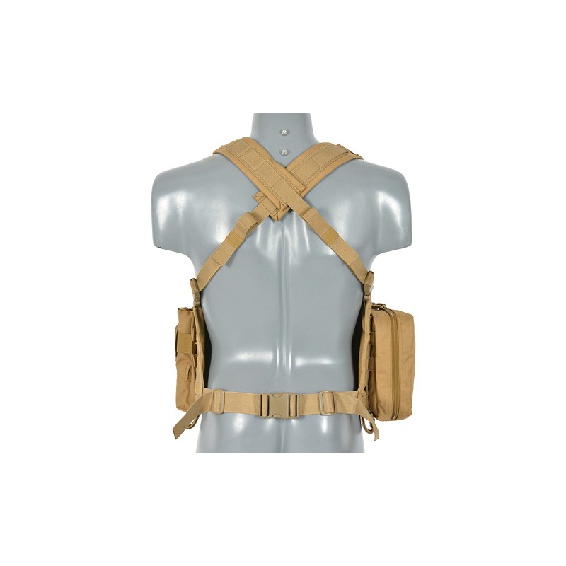 TAKTIČNI JOPIČ CHEST RIG HARNESS 8F COYOTE