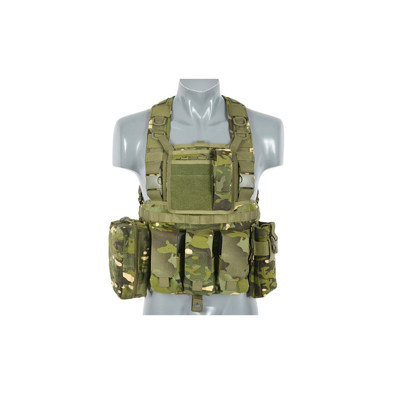 TAKTIČNI JOPIČ CHEST RIG HARNESS 8F CAMO
