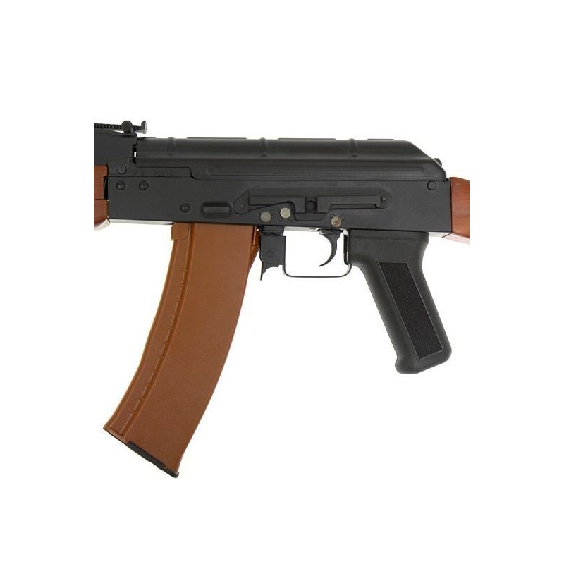 AIRSOFT ELEKTRO PUŠKA AK 47 FULL METAL REAL WOOD