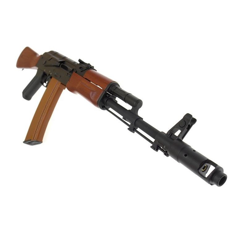 AIRSOFT ELEKTRO PUŠKA AK 47 FULL METAL REAL WOOD