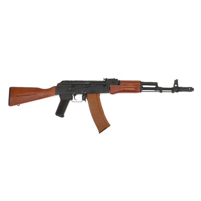 AIRSOFT ELEKTRO PUŠKA AK 47 FULL METAL REAL WOOD