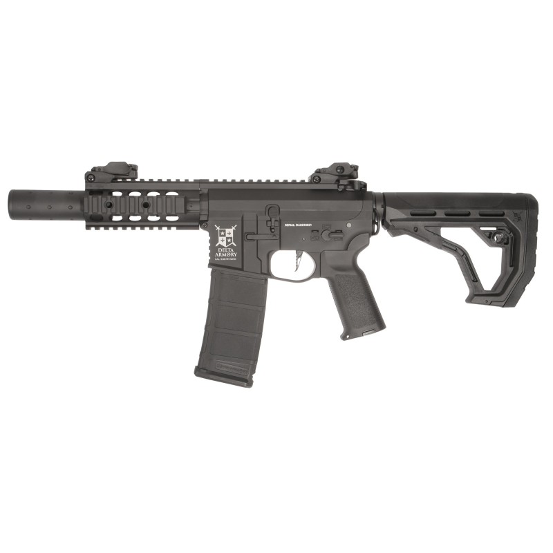 AIRSOFT ELEKTRO PUŠKA DELTA ARMORY AR15 CQB FULL METAL