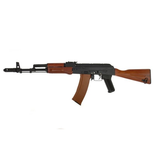 AIRSOFT ELEKTRO PUŠKA AK 47 FULL METAL REAL WOOD