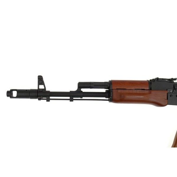 AIRSOFT ELEKTRO PUŠKA AK 47 FULL METAL REAL WOOD