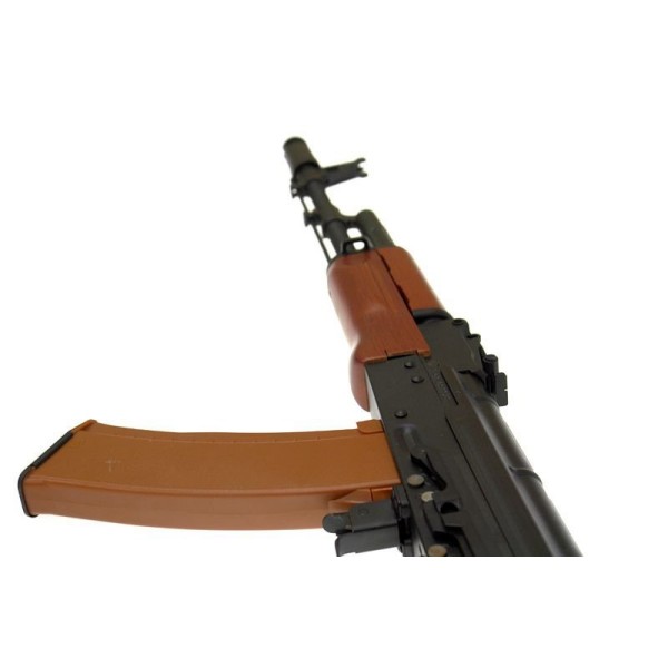 AIRSOFT ELEKTRO PUŠKA AK 47 FULL METAL REAL WOOD