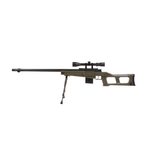 AIRSOFT OSTROSTRELNA PUŠKA WELL MB4409D BOLT ACTION FULL SET