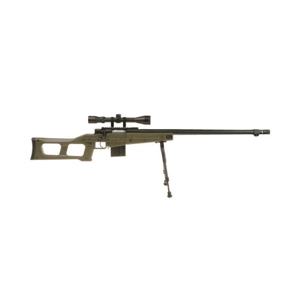 AIRSOFT OSTROSTRELNA PUŠKA WELL MB4409D BOLT ACTION FULL SET