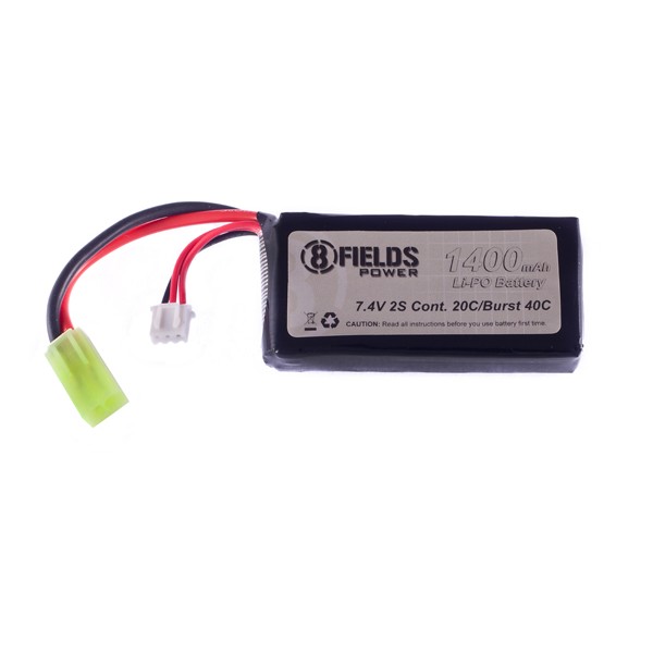 AIRSOFT BATERIJA FIELDS 7.4V 1400 MAH 20-40C LI-PO