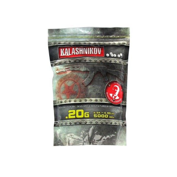 AIRSOFT BB KROGLICE KALASHNIKOV 0.20G 5000 PCS