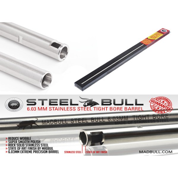 AIRSOFT CEV MADBULL STEEL 6.03 MM 229 MM