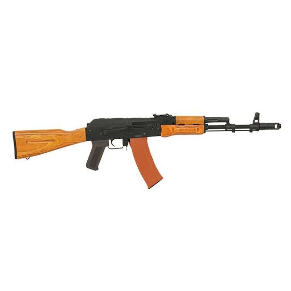 AIRSOFT ELEKTRO PUŠKA CYMA AKM 74 FULL METAL REAL WOOD