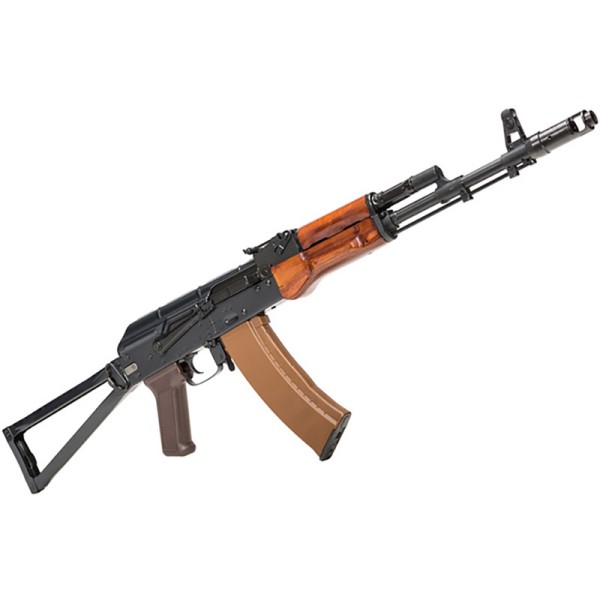 AIRSOFT ELEKTRO PUŠKA E&L AKM 47 N FULL METAL REAL WOOD