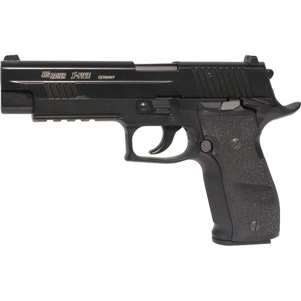 AIRSOFT TRZAJNA PLINSKA PIŠTOLA SIG SAUER X-FIVE BLACK CO2