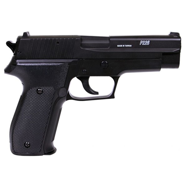 AIRSOFT VZMETNA PIŠTOLA SIG SAUER P226 BLACK TACTICAL 2