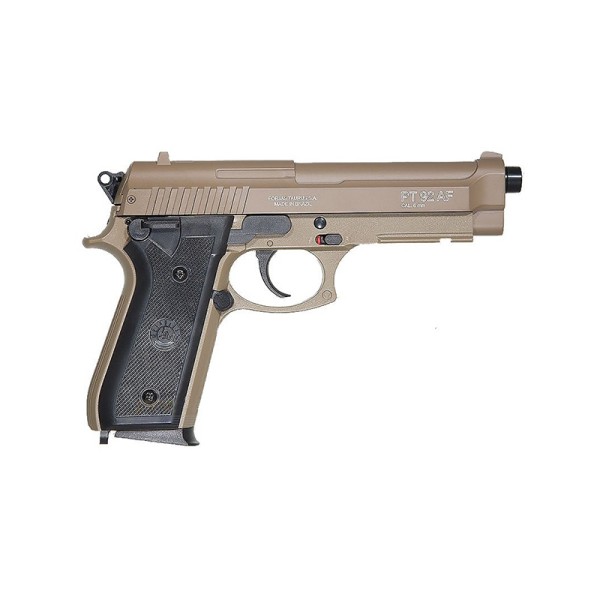 SUPER PAKET! AIRSOFT VZMETNA PIŠTOLA TAURUS PT92 TAN DUAL COLOR