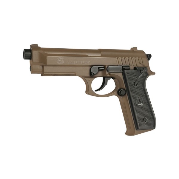 SUPER PAKET! AIRSOFT VZMETNA PIŠTOLA TAURUS PT92 TAN DUAL COLOR