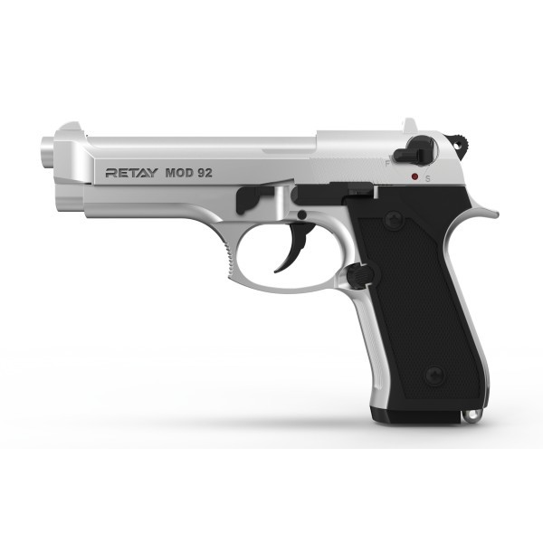 STRAŠILNA P.A.K. (START) PIŠTOLA RETAY MOD92 CHROME 9MM