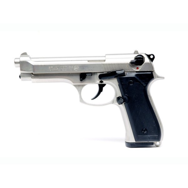 STRAŠILNA P.A.K. (START) PIŠTOLA BRUNI 92 NIKEL 9MM