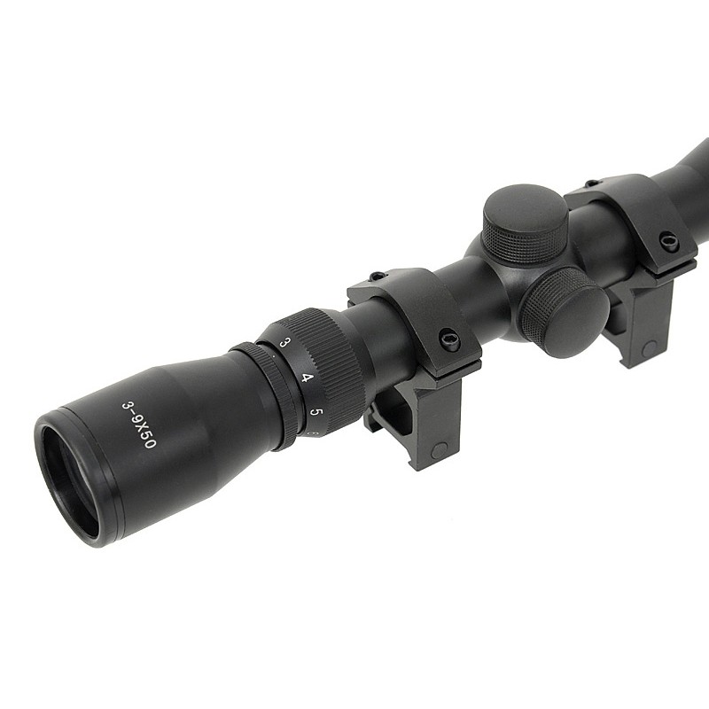 AIRSOFT STRELNI DALJNOGLED ACM SCOPE 3-9X50 